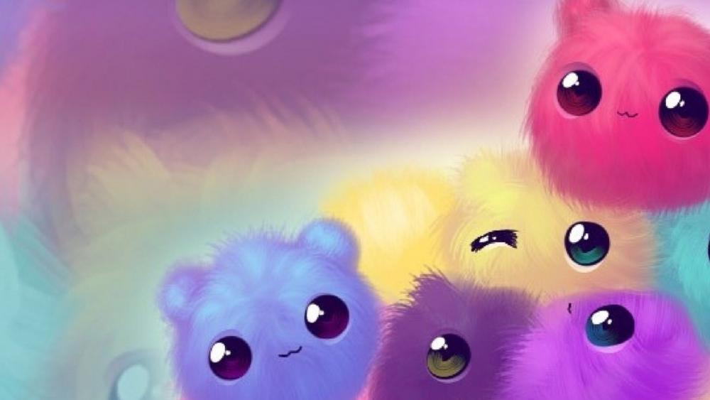 Cute Fluffs wallpaper