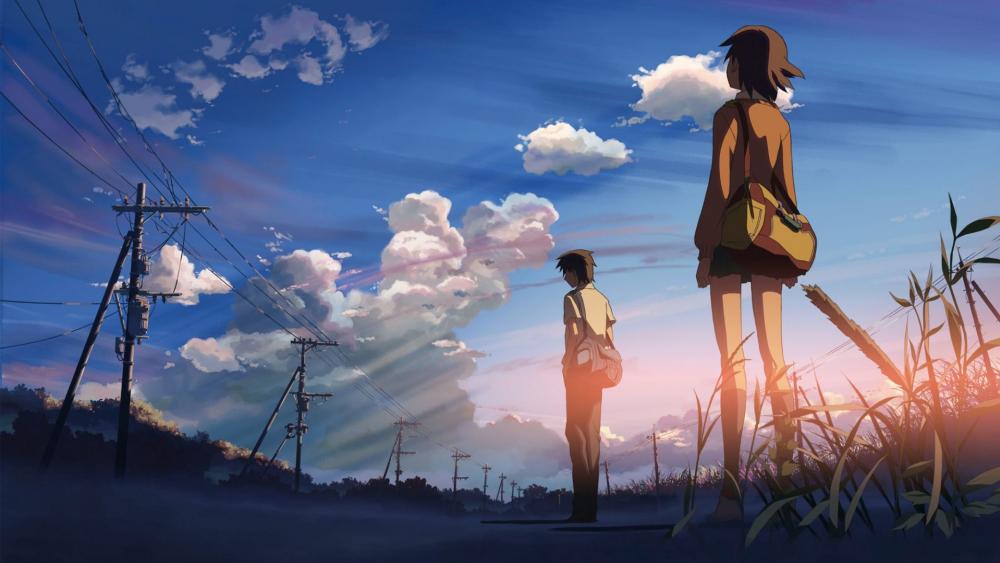 Anime sad scenery wallpaper