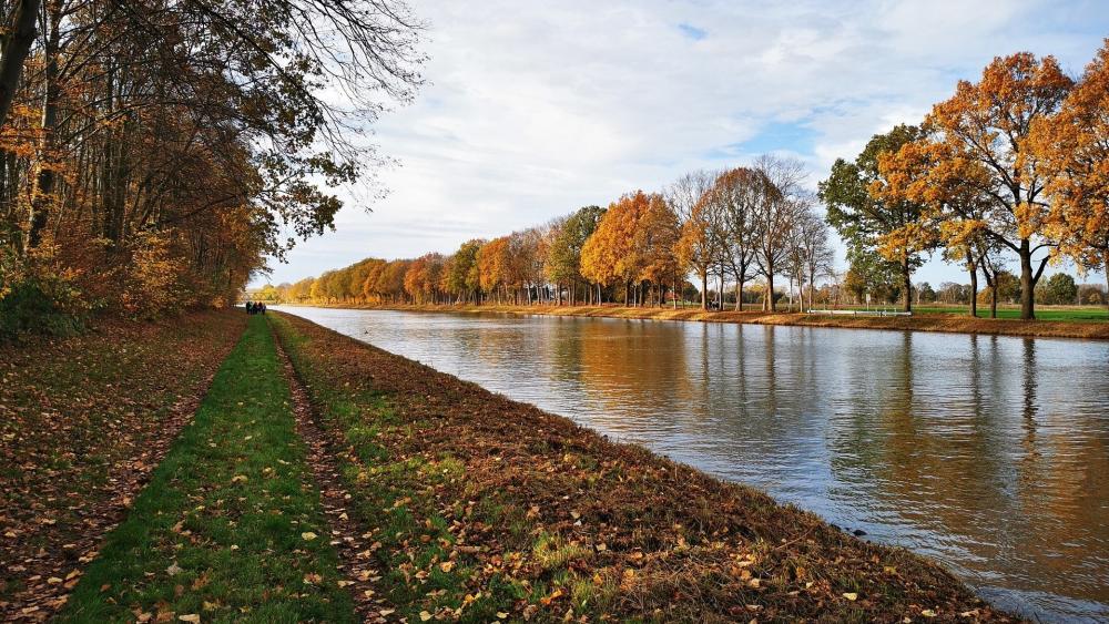 Autumn River wallpaper