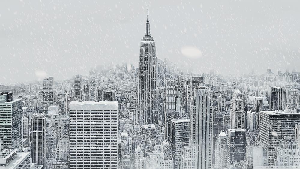 Winter In New York wallpaper