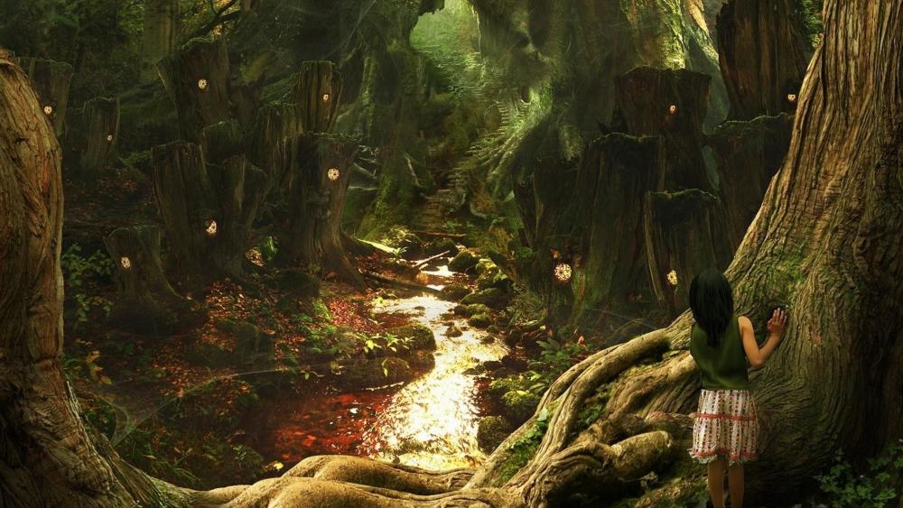Enchanted Forest wallpaper