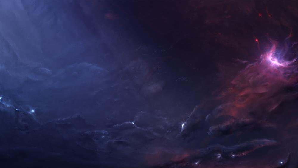Cosmic Nebula in 8K Majesty wallpaper