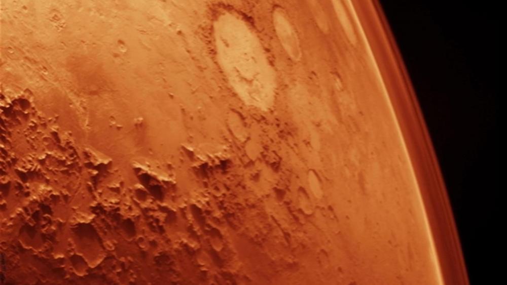 Mars surface wallpaper
