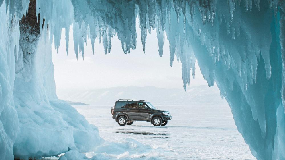 Car in Freeze wallpaper