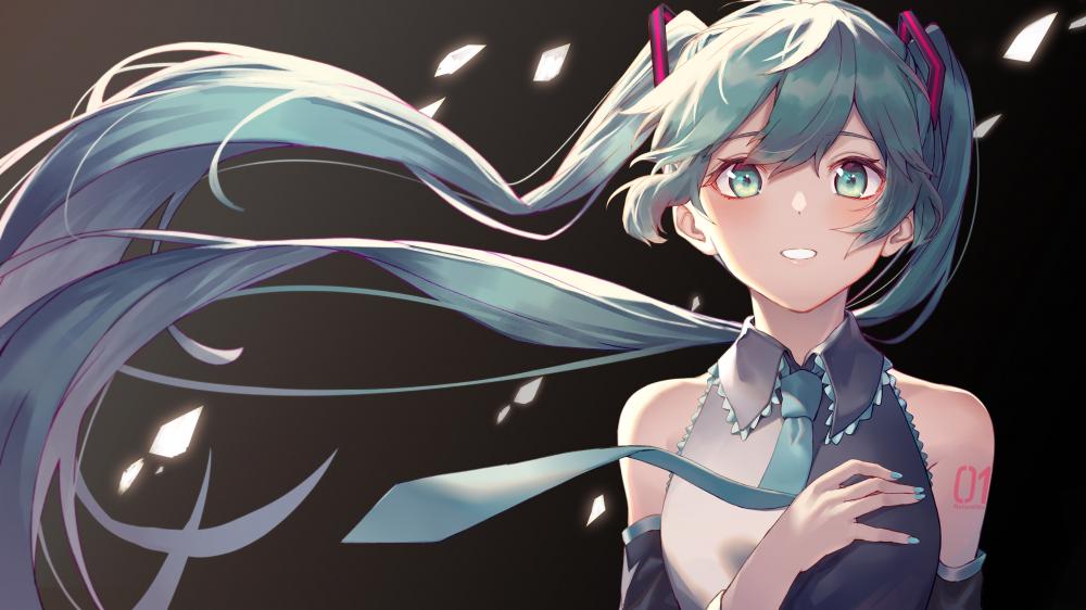 Whimsical Vocaloid Melody wallpaper