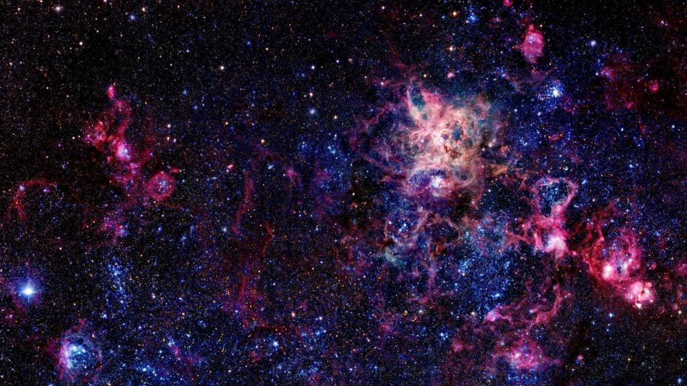 Tarantula nebula (NGC 2070) wallpaper