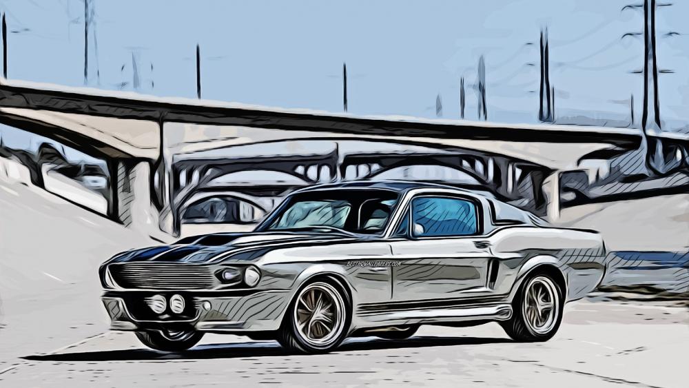 Ford Mustang Eleanor wallpaper