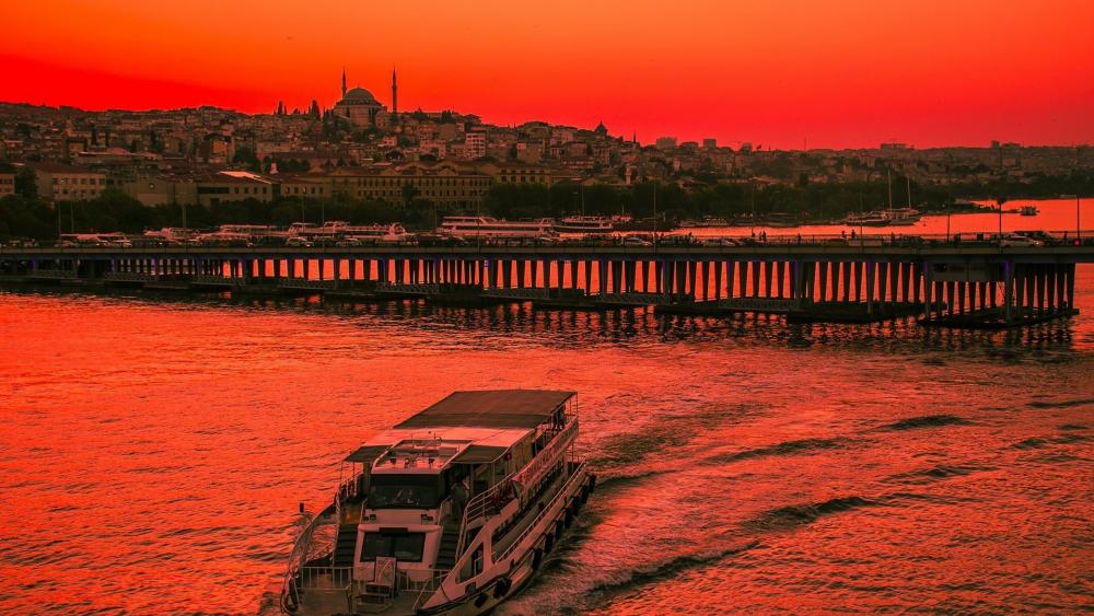 Ataturk Bridge wallpaper