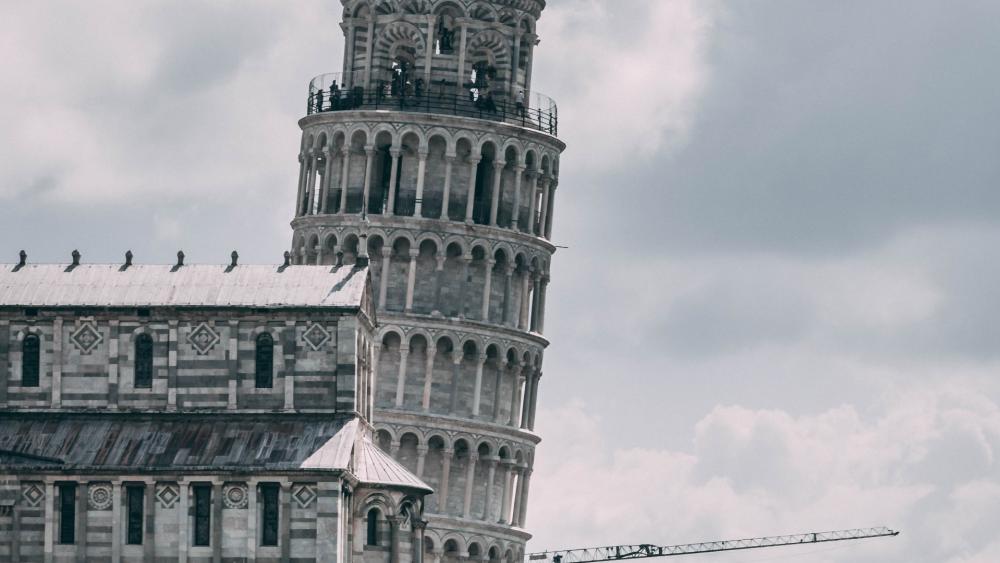 Leaning Tower of Pisa wallpaper