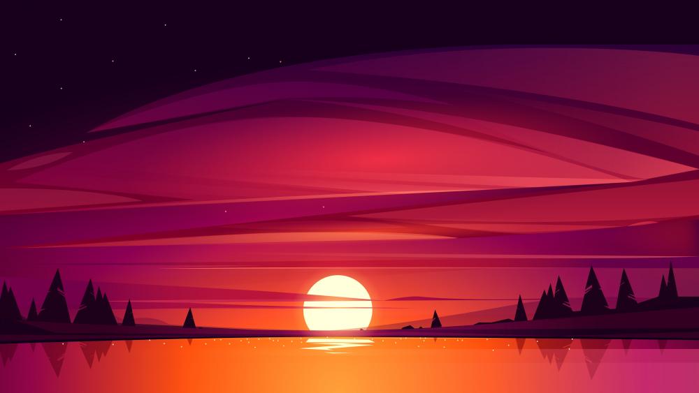 Sunset wallpaper