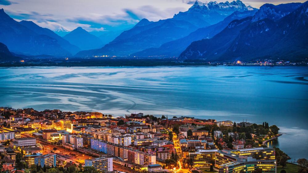 Vevey (Switzerland) wallpaper