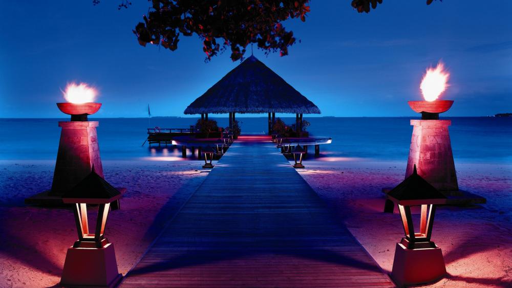 Angsana Resort Spa, Ihuru (Maldives) wallpaper