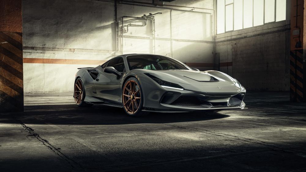 2021 Novitec Ferrari F8 tributo front view wallpaper