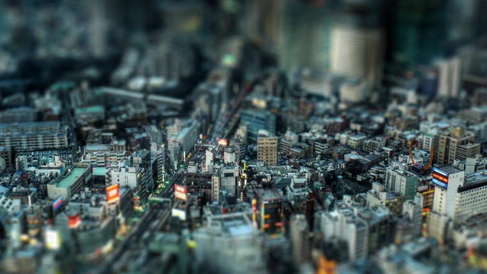 Tokyo Tilt–shift photography wallpaper