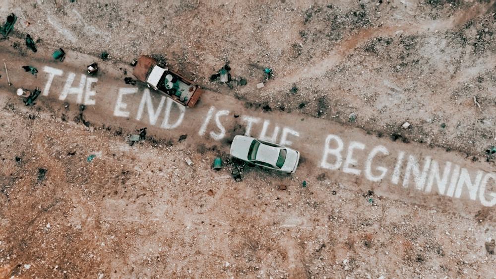 The end is the beginning wallpaper