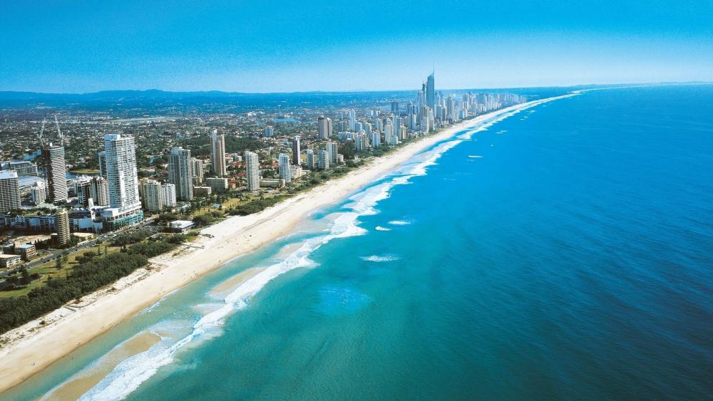 Gold Coast Beach wallpaper