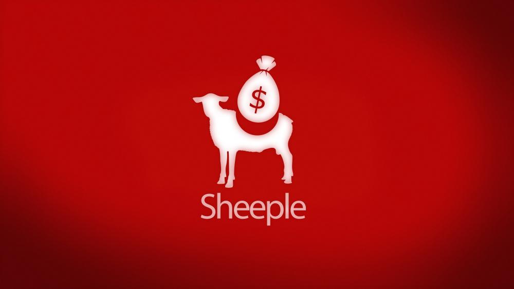 Sheeple wallpaper