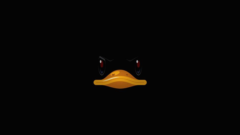 Angry Duck wallpaper