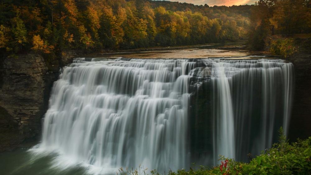 Middle Falls, Letchworth State Park wallpaper
