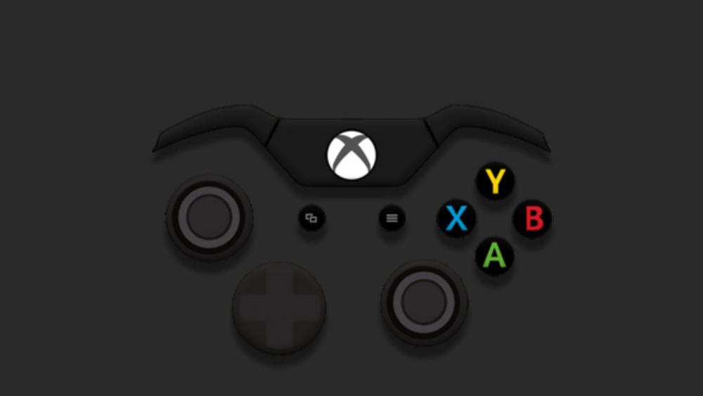 Sleek Xbox One Controller Design wallpaper