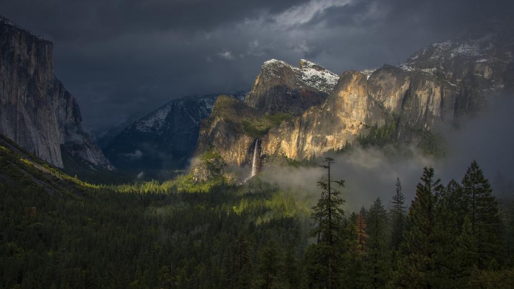 Tunnel View wallpaper