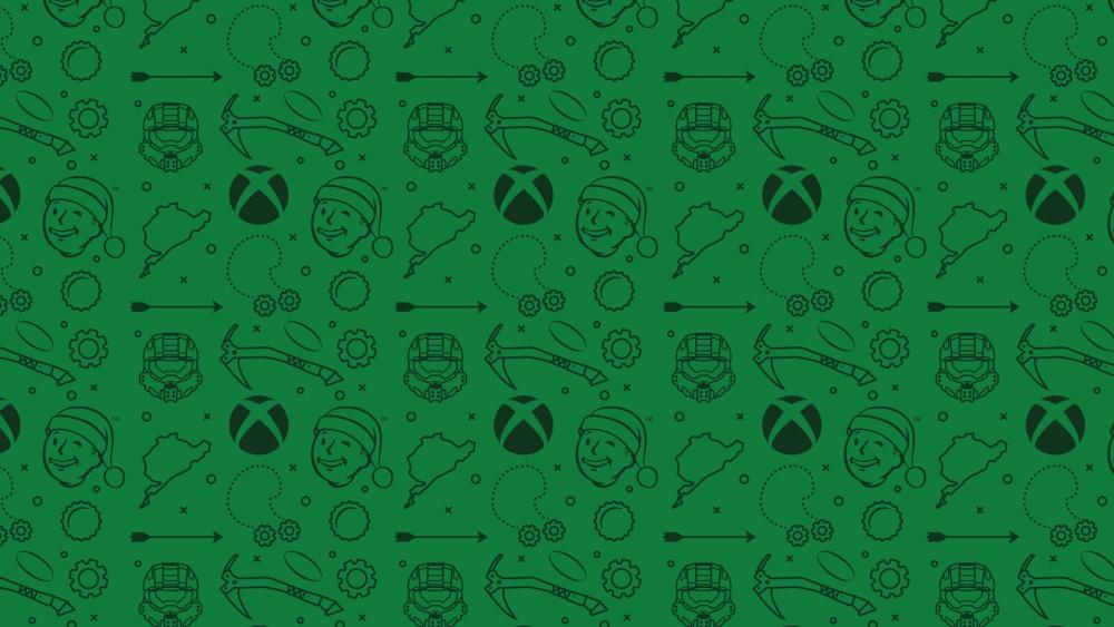 Xbox icons wallpaper