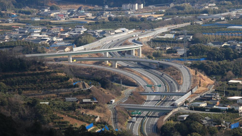 Mikkabi Junction of the Tōmei & Shin-Tōmei Expressways wallpaper