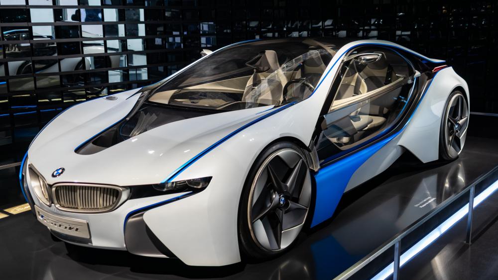 Futuristic BMW i8 Concept Car Wallpaper wallpaper