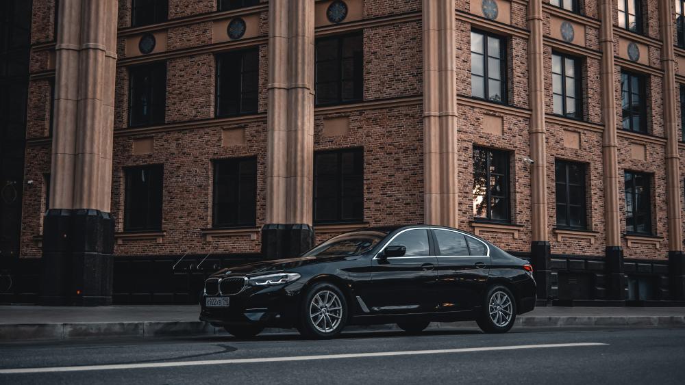 Sleek Urban Elegance of a Modern BMW wallpaper
