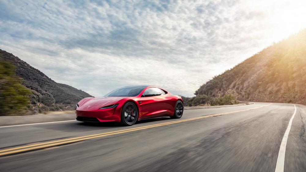 Tesla Roadster 2.0 wallpaper