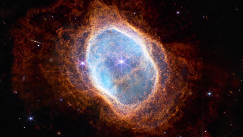 Southern Ring Nebula (NIRCam Image) wallpaper