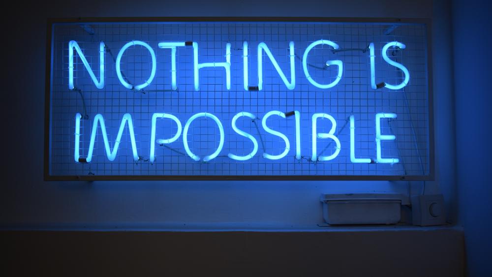 Nothing is imposible wallpaper