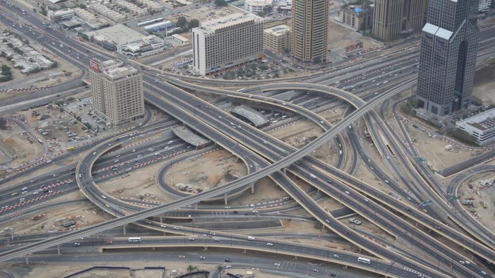 Dubai Highway Junction wallpaper