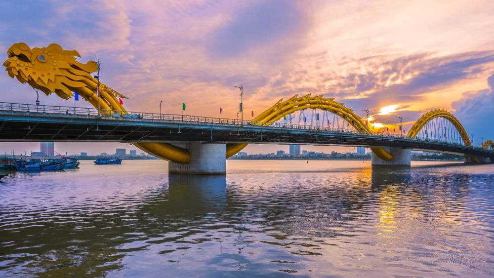 Da Nang Bridge (Vietnam) wallpaper