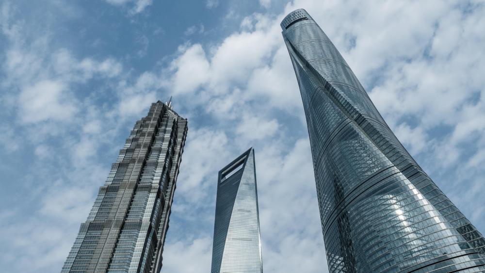 Jin Mao Tower, Shanghai World Financial Center & Shanghai Tower wallpaper