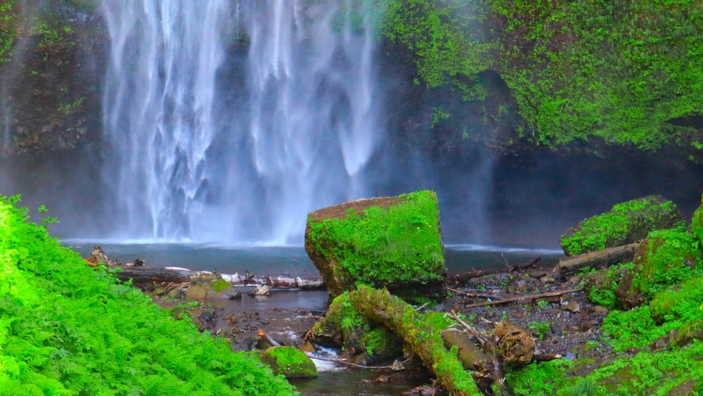 Waterfall in Oregon wallpaper