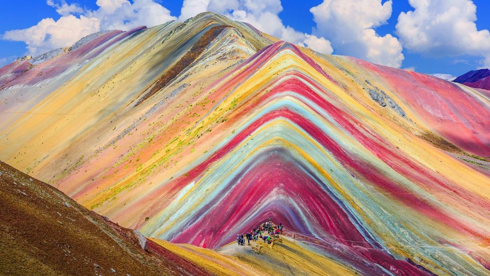 Rainbow mountain (Vinicunca) wallpaper