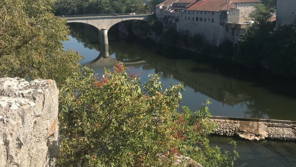 Bridge franche wallpaper