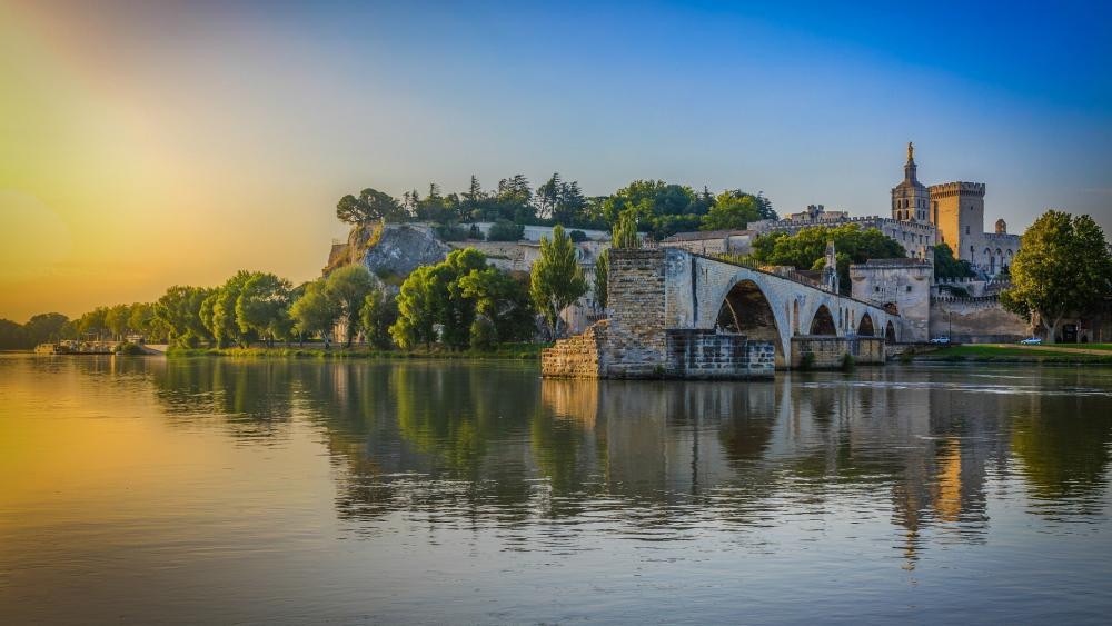 Palais des Papes (Palace of the Popes) wallpaper