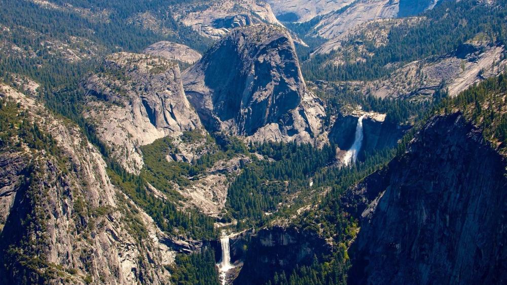 Glacier Point, Yosemite Valley wallpaper