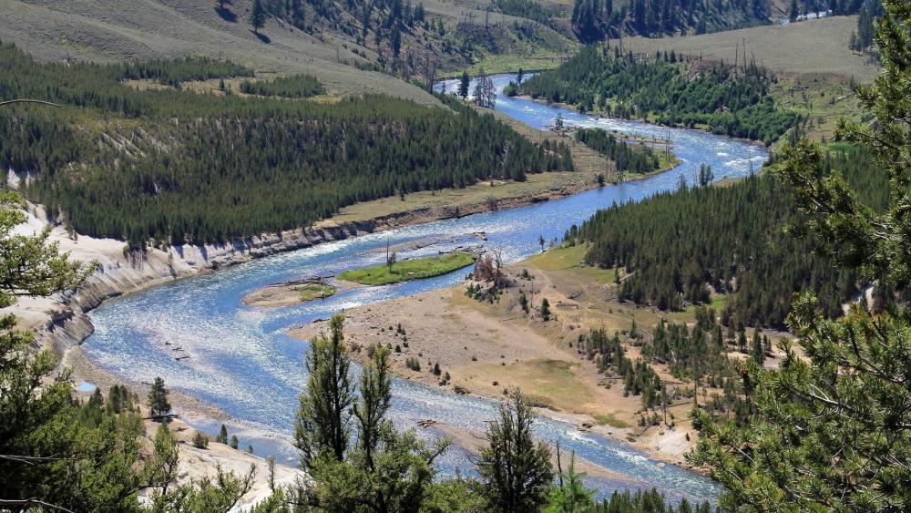 Yellowstone River wallpaper