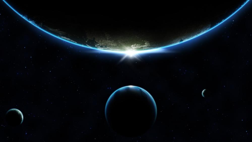 Wallpaper from space category