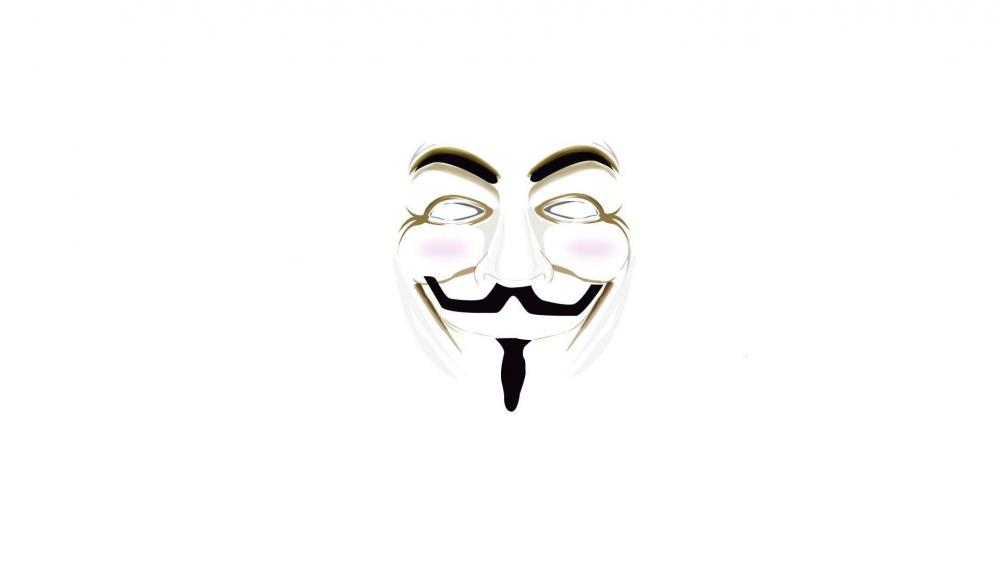 Anonymus mask wallpaper