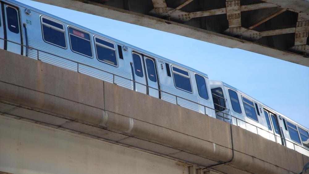 CTA Orange Line Train wallpaper