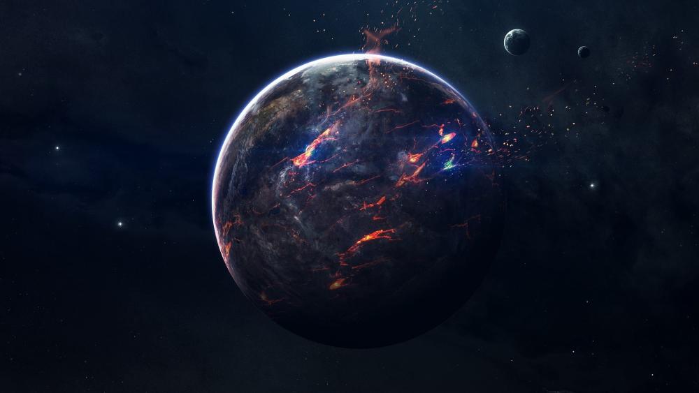 Inferno World Among the Stars wallpaper