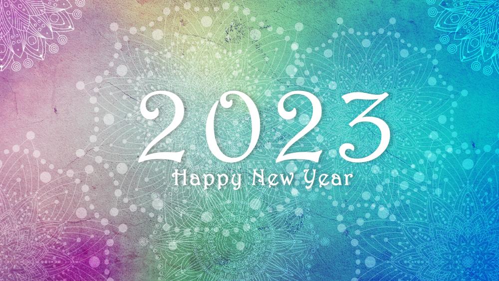 2023 Happy New Year wallpaper