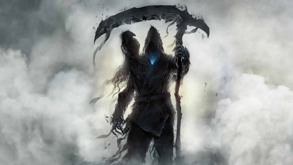 Grim Reaper's Menacing Presence wallpaper