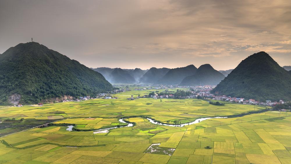 Bac Son Valley wallpaper