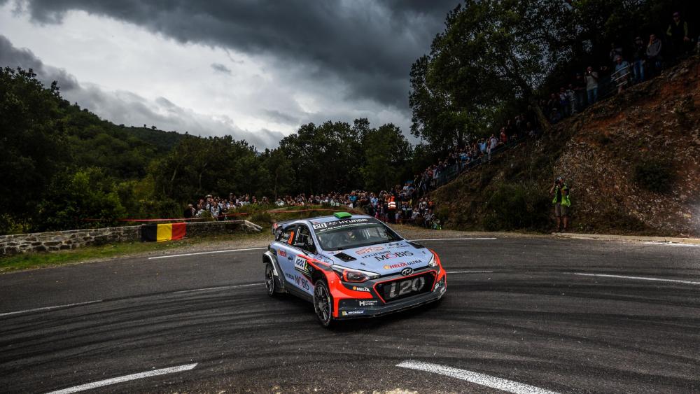 Hyundai i20 at the 2016 Tour de Corse wallpaper