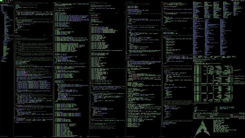 Matrix of Code Complexity wallpaper